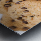 Choc Chip Cookies Metal print