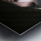 Moon Lit Face Metal print