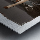 Sixties Classic Pin-Up Beauty In Vintage Fashion Metal print