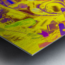 Messy desk - Best dressed Metal print