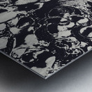 Halls of horned art Metal print