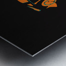 Mustanged Metal print