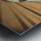 Return of the XK120 Metal print