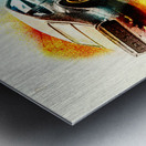 Urbanized Metal print