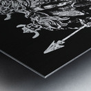 Viking hold Metal print