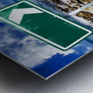 Retro Beach Van Metal print