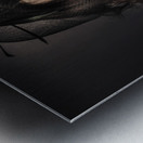 Beautiful Jewellery Woman Wearing Necklace Metal print