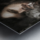 WW2 Ground Infantry Soldier Carrying Ammunition Metal print