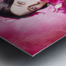 With love and hearts Metal print