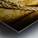 Ship shape heart Metal print