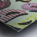 A quilters flock Metal print