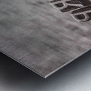 Vintage press industry blocks Metal print