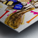 Colorful course Metal print