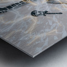 Light show Metal print