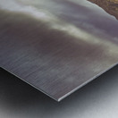 Hills and outback tracks Metal print