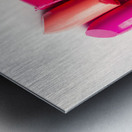 The makeup breakup Metal print