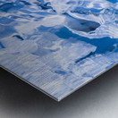 Deep blue Metal print