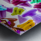 Sinking into sweet uncertainty Metal print