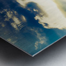 Journey through hills and valleys Metal print