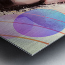 Beauty In The Abstract Colors Of Make-up Metal print