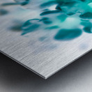 Lantana blue Metal print