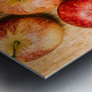 Delicious red apples Metal print