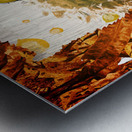 Autumn postcard pinup Metal print