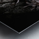 In fashion of mystery and elegance Metal print