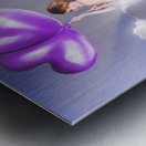 Air bound Metal print