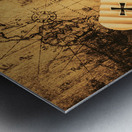 A pilots vintage adventure  Metal print