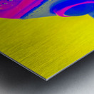 Turn-keyed and tilt-shifted Metal print