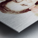 Retro Bubbles Of Love Metal print