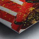 Cartoon bomb Metal print