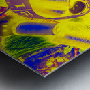 Crafting colours Metal print