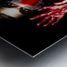 Evil Dark Medical Surgeon Waving Amputated Hand Metal print