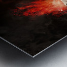 Deadly sugarskull girl firing pop gun with bang Metal print