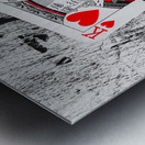 Casino hot streak  Metal print