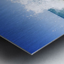 Coastal Collision Metal print