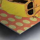 Car Toon Metal print