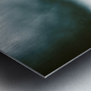 Snow railway Metal print