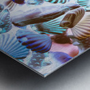 Whitewash Metal print