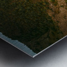 Horsetail falls in Queenstown Tasmania Metal print