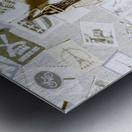 I Fall Tower Metal print