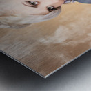 Retro women and homemakers. Pin up Cooking Metal print