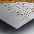 Acoustic quartet Metal print