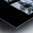 Windows to winter Metal print