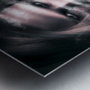 Clandestine secret agent Metal print