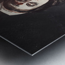 Vintage walking dead horror nurse Metal print