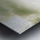 Untouched mountain wilderness Metal print