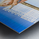 Rowing Goddess Metal print